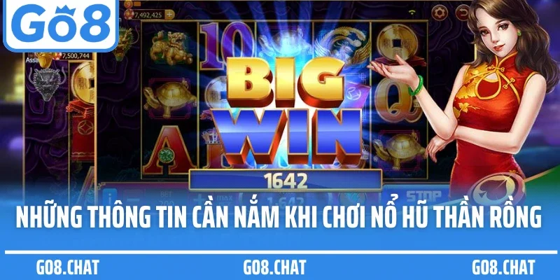 Những thông tin cần nắm khi chơi nổ hũ thần rồng